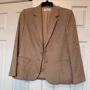 Tan Tweed Blazer